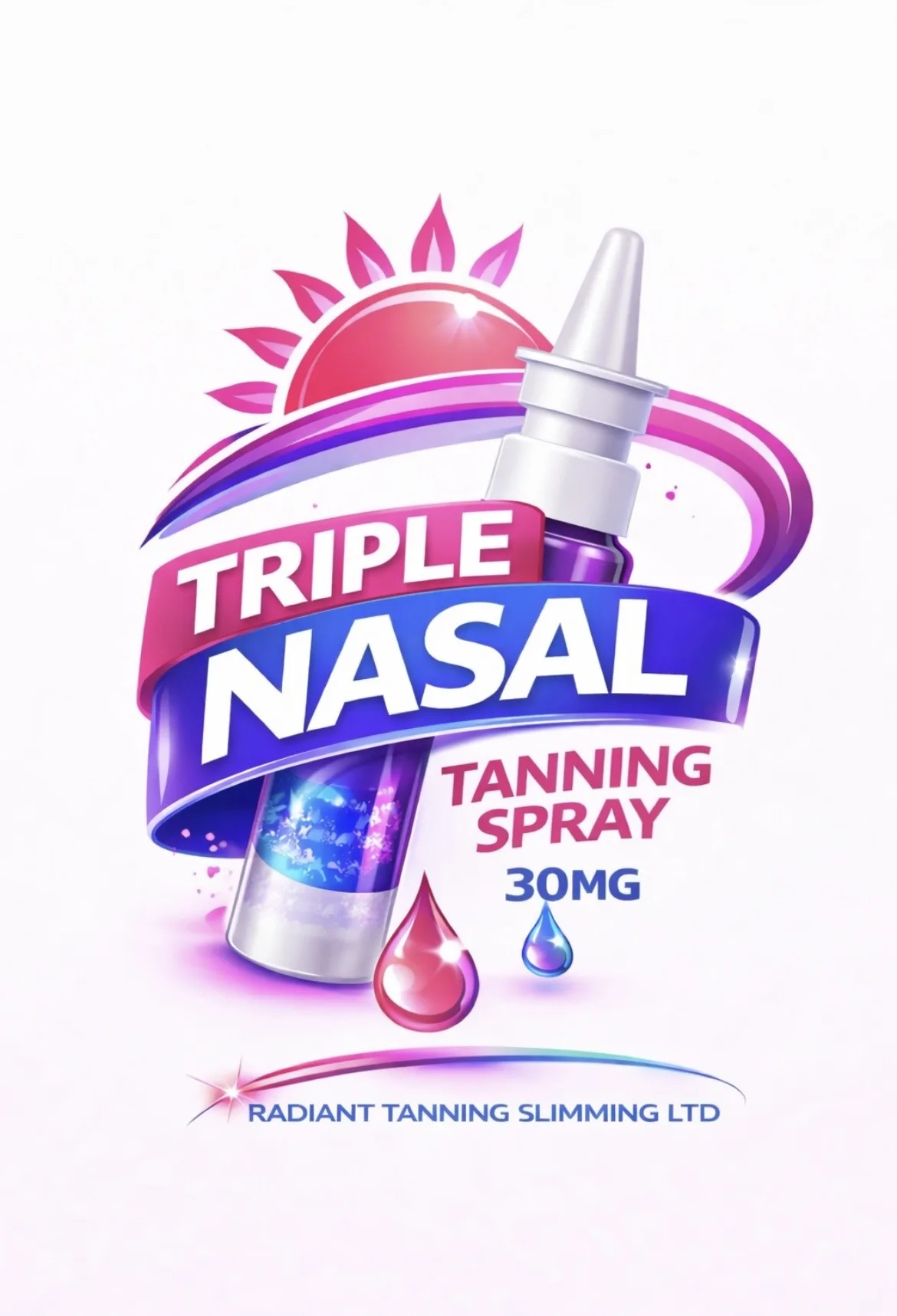 TRIPLE STRENGTH NASAL TANNING SPRAY 30MG