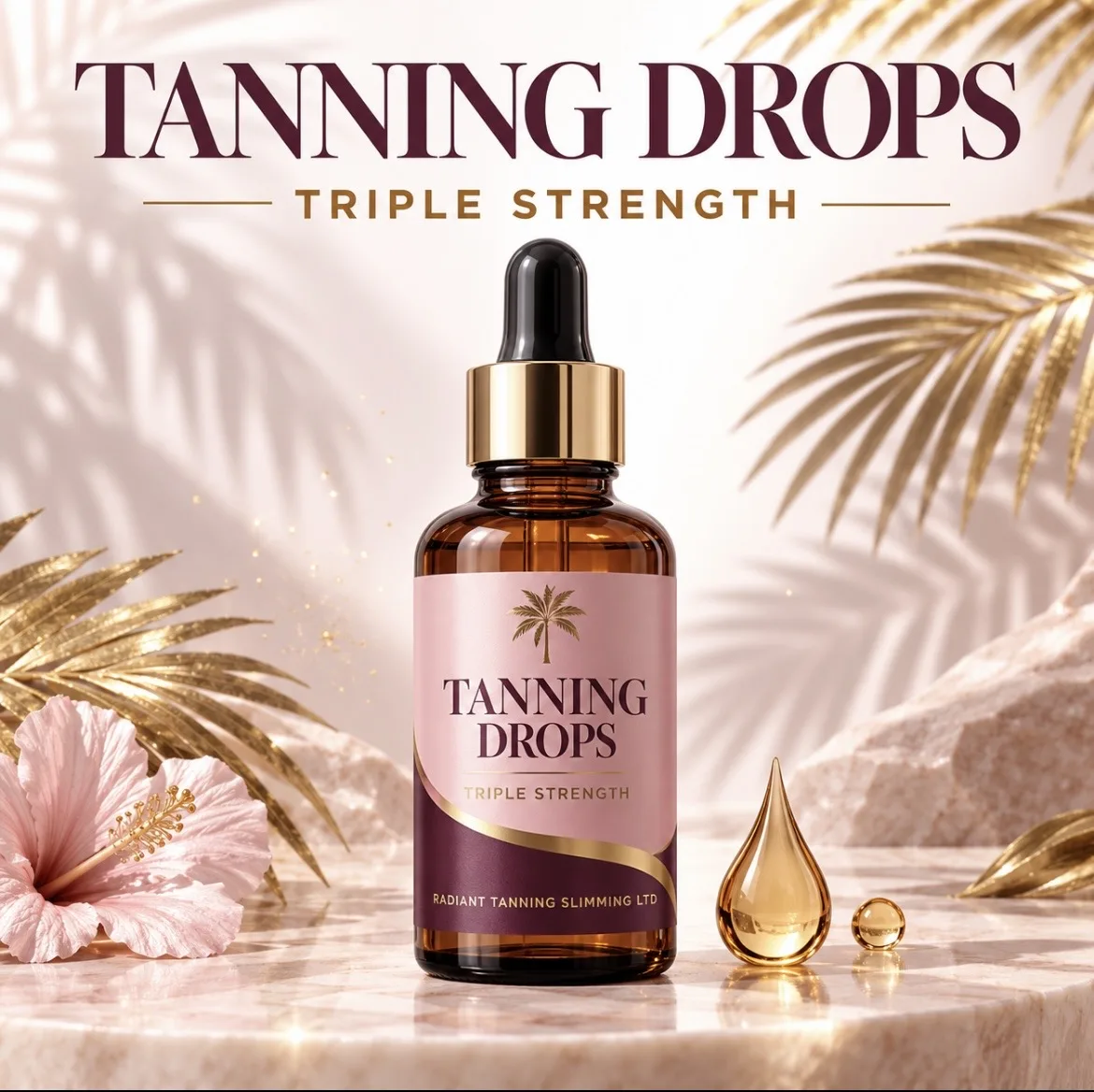 TANNING DROPS - TRIPLE STRENGTH