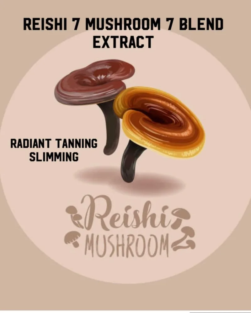 7 REISHI MUSHROOM EXTRACT 100ML BOTTLE
