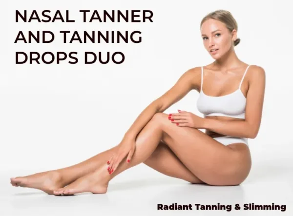 NASAL TANNER AND TANNING DROPS DUO 10mg