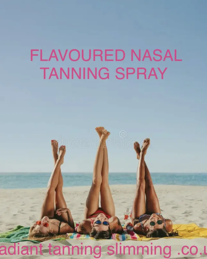 Flavoured nasal tanning spray 10mg