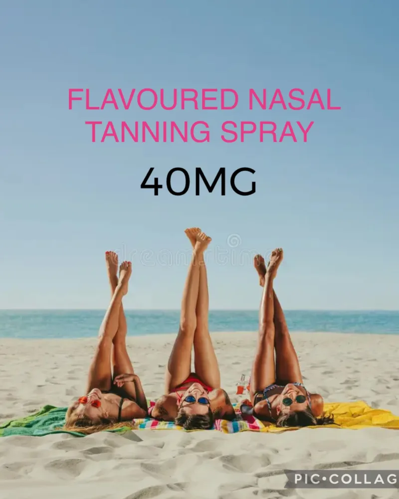 FLAVOURED NASAL TANNING SPRAYS 40MG