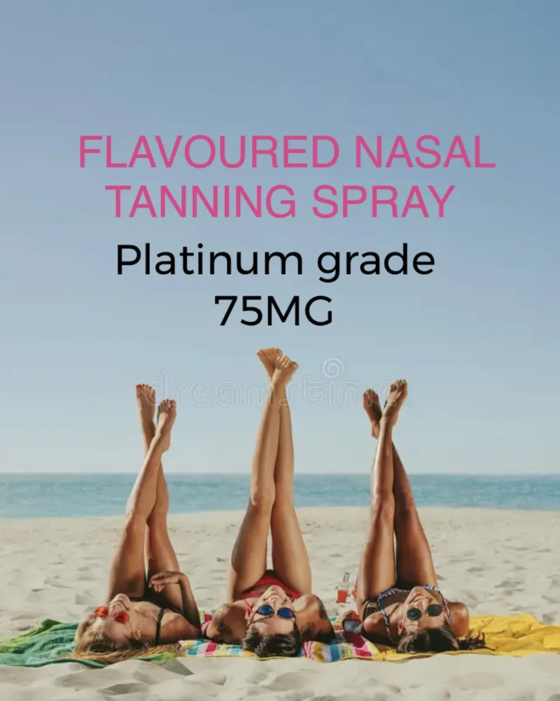 Flavoured nasal tanning spray platinum grade 75MG