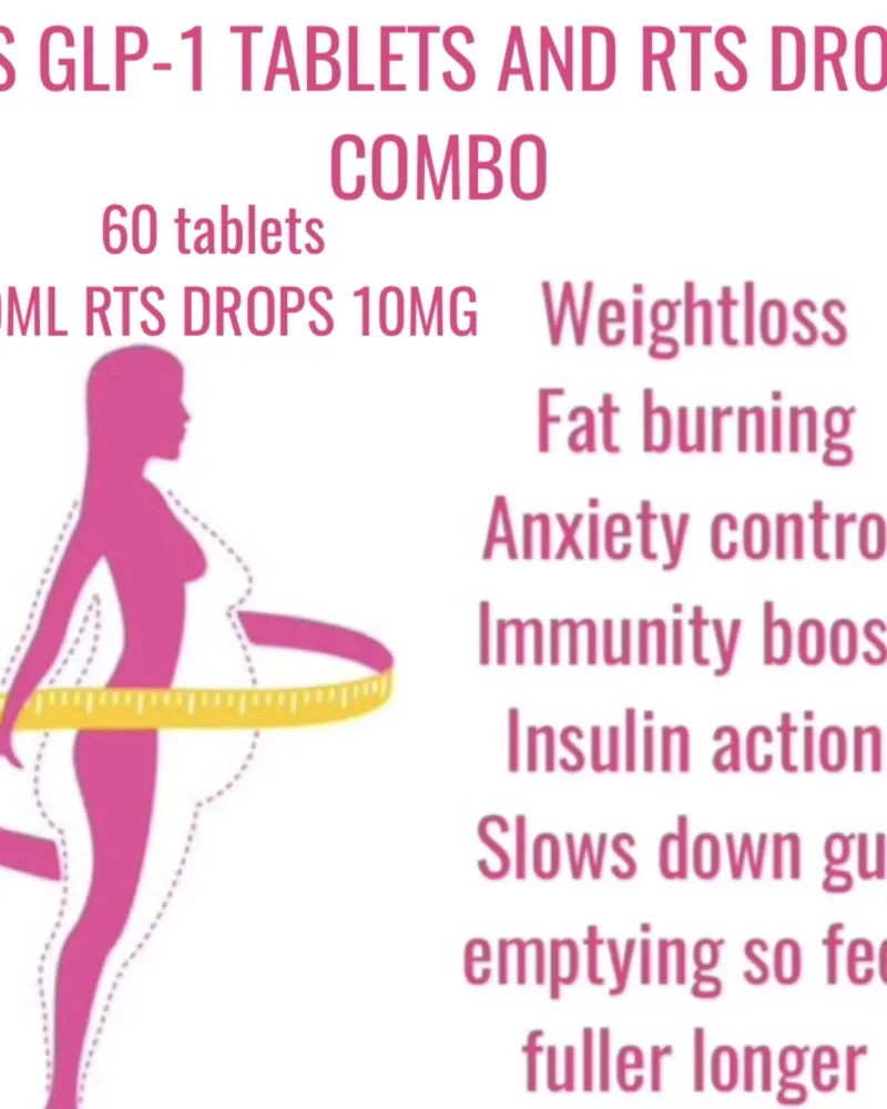 RTS COMBO GLP-1 TABLETS & RTS SKINNY DROPS 10MG
