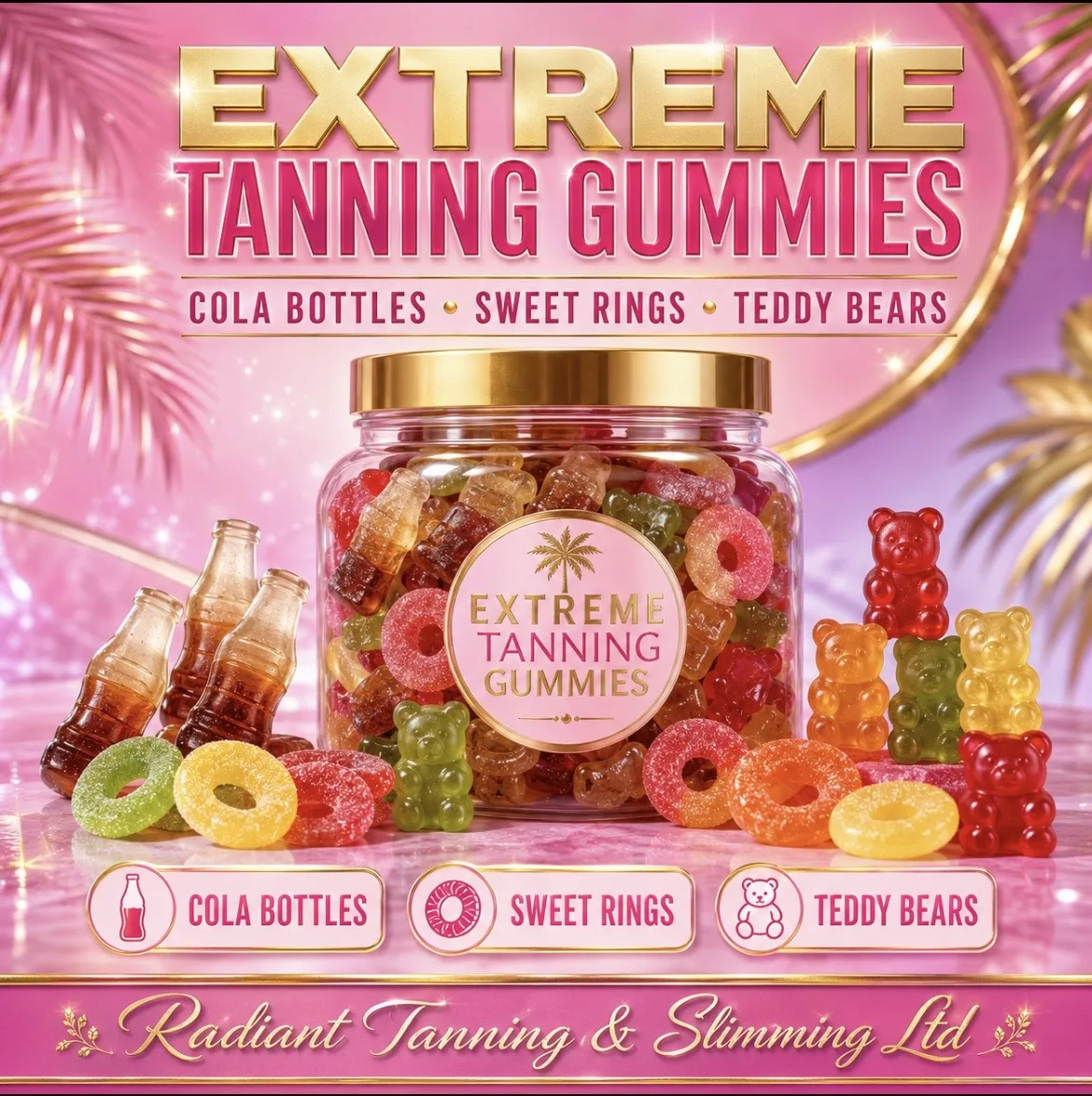EXTREME 40MG TANNING GUMMIES