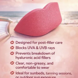 Uv lip shield