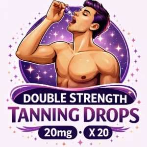 20 X 20MG DOUBLE STRENGTH TANNING DROPS