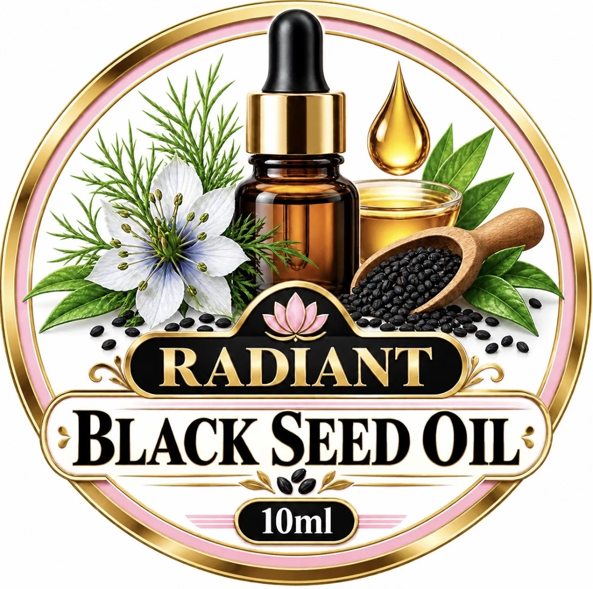 Black seed oil 10ml stock clearance
